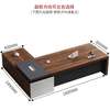 Office Desk: 1800MM Generous Executive Directors Desk thumb 1