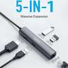 Type C adapter 5 in 1 with VGA, audio and HDMI and USB 3.0 thumb 1