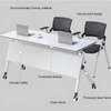 Office Desk: Training Foldable White Desk thumb 1