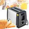 Silver & Black Sokany 2 Slice Bread Toaster - thumb 2