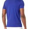 Royal Blue V-Neck T-shirts thumb 0