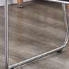 Office Chair: Chrome Minimalist Office Low Chair thumb 3