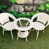 Dining Sets: White 2- Chairs and a Table Dining Set thumb 5