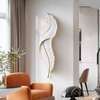 Long Hanging Nordic Feather Wall Lamp thumb 3