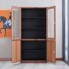4-Door Steel Filing Cabinet with Wood Grain Finish thumb 2