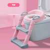 Baby potty training toilet seat with ladder thumb 1