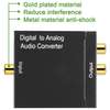 Fiber Optic Toslink To 2-RCA AV Audio Converter thumb 0