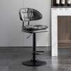 Modern Luxury Bar Stool with Light Rotating Seat thumb 1