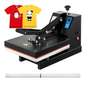 Generic Flatbed High Pressure T-Shirt Heat Press Machine A3 thumb 1