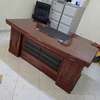 Office Desk;  1800mm Office Desk in Mahogany thumb 4