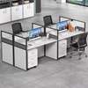 Premium 4-Person Modular Office Cluster thumb 2
