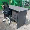 1.2 mtrs office desk plus low back recliner mesh chair thumb 1