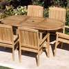 Mahogany /Mvule outdoors dining table and chairs thumb 7