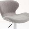 Office Barstool: Swivel Fabric Upholstered Barstool thumb 2