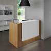 Reception Desk: 1.6m Wide Desk, Sleek Professional Look thumb 0