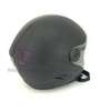 Premium Open Face Motorcycle Helmet , Matt Black thumb 3