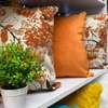 Patterned throw pillows. thumb 0