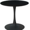 Office Table:  Black Round Marble Dining Table thumb 2