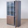 3-Door executive wooden office cabinet thumb 6