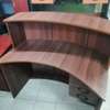 Curved office Reception desk thumb 8