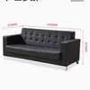 5-Seater Quality Leather Reception Sofa Set thumb 1
