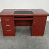 120cm Computer Writing Desk with Cabinet & Drawers thumb 3