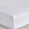 White Striped Fitted Bedsheets thumb 3