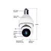 PTZ Rotating 360° Nanny WIFI Hidden CCTV Bulb Camera thumb 2