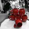 Set of 6 Black Ceramic Mugs Durable & Elegant thumb 2