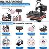 8 in 1 Heat Press Machine 12 X 15 Inch  Multifunctional thumb 1