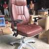 Brown Adjustable High Back Office Chair thumb 3