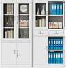 Office Cabinet : 2-Door Steel Office Cabinet With Safe thumb 2