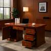 Office Desk: Executive Mahogany Office Desk thumb 0
