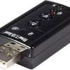 USB Stereo Audio Adapter External Sound Card thumb 0