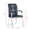Office Guest Chair with Faux Leather Upholstery thumb 7
