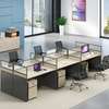 Cubic MDF 6 Way Office Workstation thumb 4