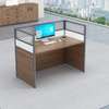 Office Workstation: 1-Way Modular Workstation in Manga thumb 0