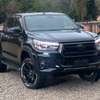 Toyota Hilux black color fully loaded 2019 model. thumb 7