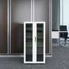 2-Door Glass Front Filing Cabinet thumb 1