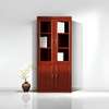 Cabinets : 2 Door Mahogany Office Cabinet thumb 1