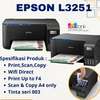 Epson EcoTank L3251 A4 Wi-Fi All-in-One Ink Tank Printer. thumb 0