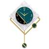 Nordic Minimalist Luxury Metal Wall Clock thumb 1