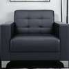 Office Sofa; Black Puffy Upholstery Office Sofa(5 Seater) thumb 5