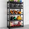 Light-Duty Metal Storage Rack – Modern Floor Shelf thumb 4