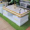 Coffee table with marble top thumb 0
