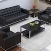 Modern Leather Sofa for Office, Lobby, and Reception thumb 5