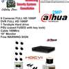 8 CCTV CAMERAS 20MTRS RANGE   FULL HD 1080P COMPLETE SETUP thumb 0
