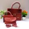 Durable Original quality leather 3in1 (Designer) hand bags thumb 6