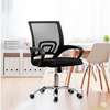 Office Chair: Modern Clerical Mesh Office Mid Back Chair thumb 0