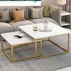 *2 in 1  square  tempered glass nesting Tables thumb 0